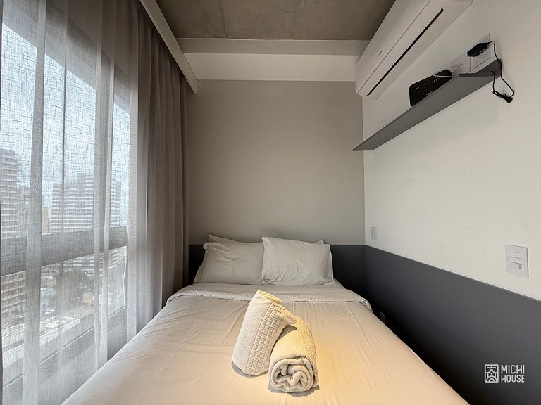 Maravilhoso Studio Metro Paraiso Coworking e Ar/Wf