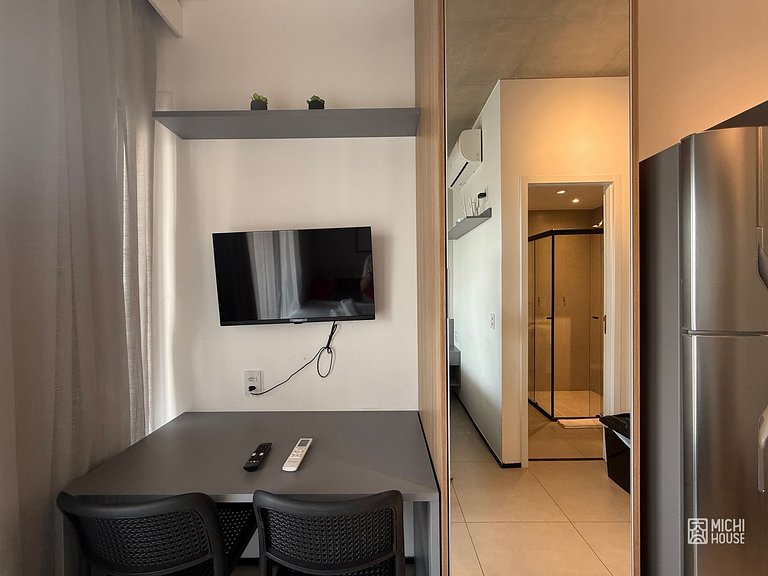 Lindo Studio Metro Paraiso Ar/Wifi Coworking