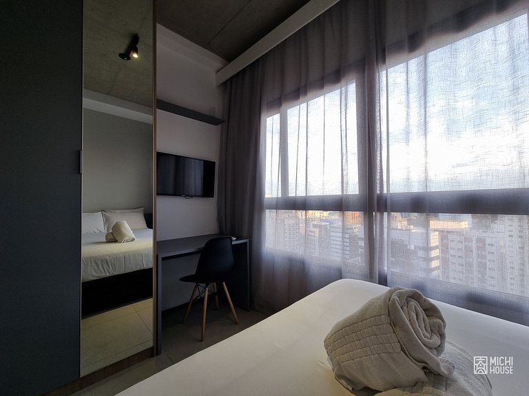 Spectacular Studio Metro Paraiso AC/WF Incredible View