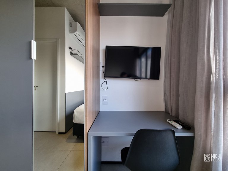 Perfeito Studio Metro Paraiso Ar/Wifi Coworking