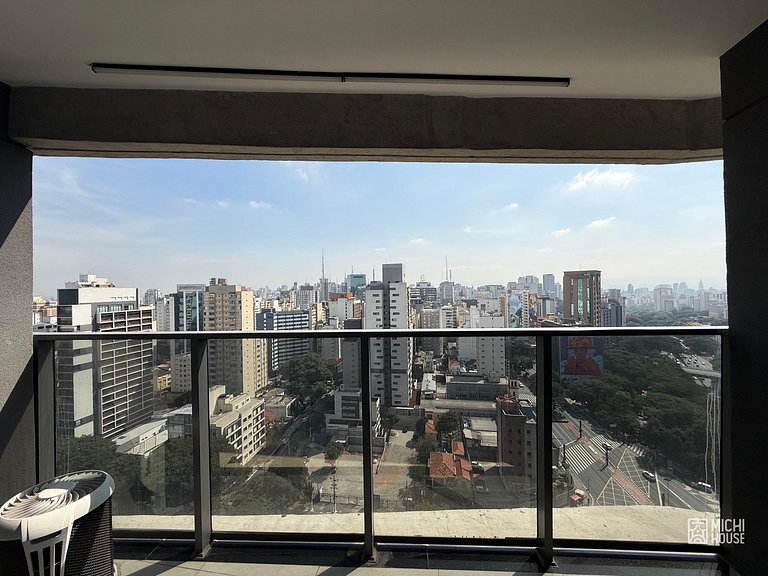 Aconchegante Studio Metro Paraiso Vista Incrivel
