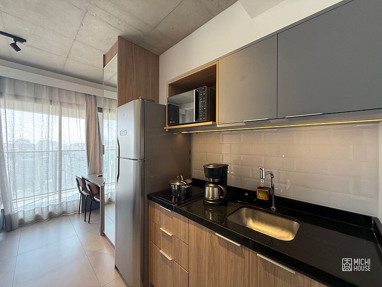 Aconchegante Studio Metro Paraiso Vista Incrivel