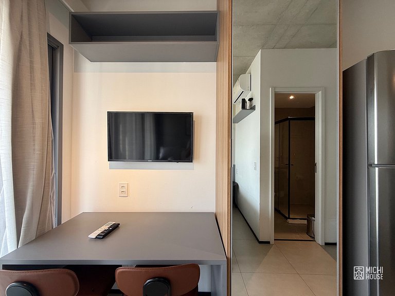 Aconchegante Studio Metro Paraiso Vista Incrivel