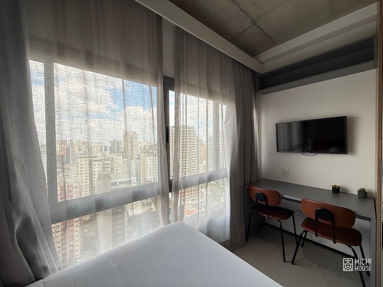 Belo Studio Metro Paraiso Ar/Wifi Coworking