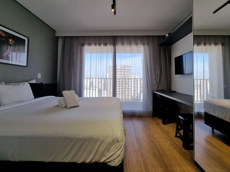 Studio Metro Paraiso • Paulista • Lazer completo