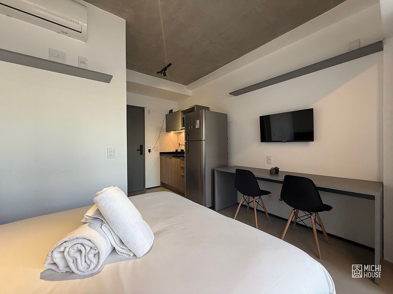 Maravilhoso Studio Metro Paraiso Vista Incrivel