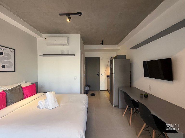 Maravilhoso Studio Metro Paraiso Vista Incrivel