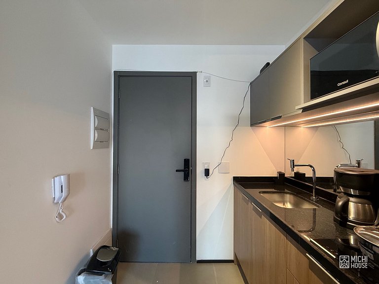 Maravilhoso Studio Metro Paraiso Vista Incrivel