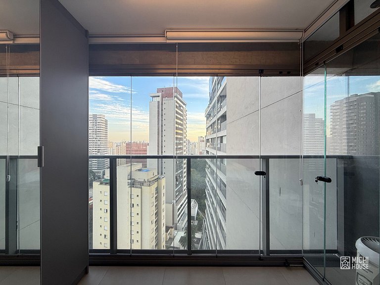 Maravilhoso Studio Metro Paraiso Vista Incrivel