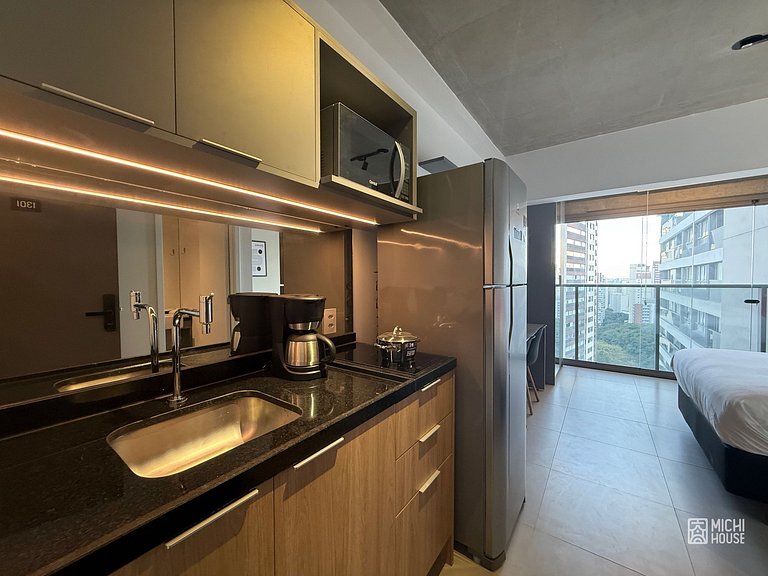 Maravilhoso Studio Metro Paraiso Vista Incrivel
