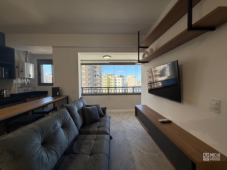 Fantastico Apartamento Paraiso 23 Maio com Ar/Wifi