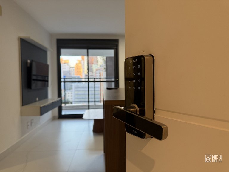 Maravilhoso Apto 1 Quarto Pinheiros com Wifi