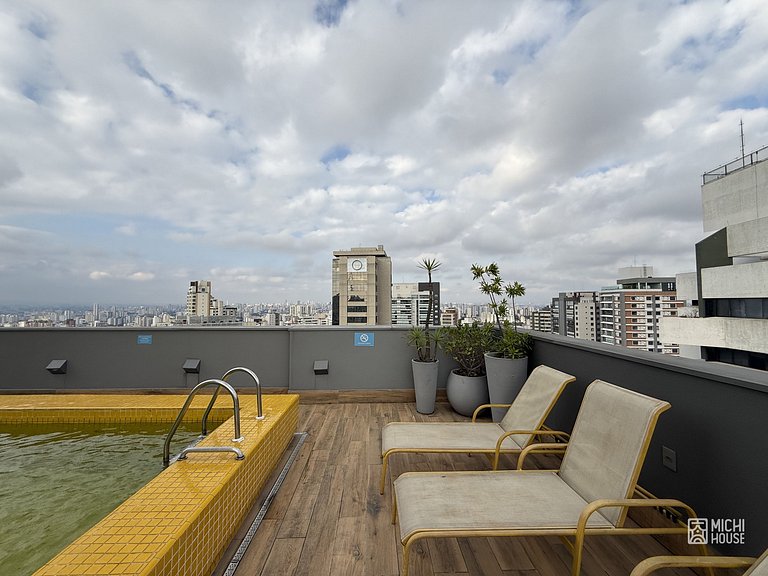 Lindo Studio Metro Vergueiro/Liberdade com Ar/Wifi