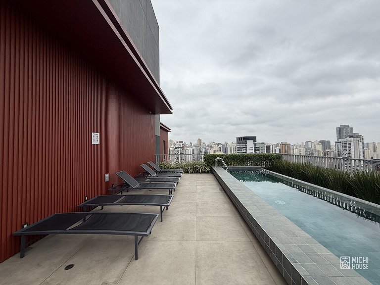 Studios Vn Turiassu •   100m Allianz Parque • AC •  Wifi