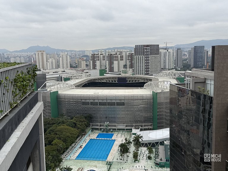 Studio Allianz • 100m do Estadio •  AC •  WIFI