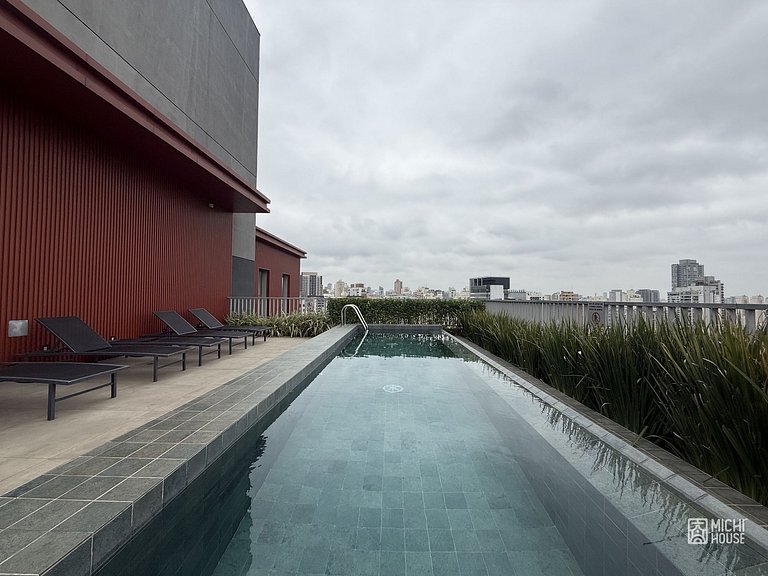 Studios Vn Turiassu •   100m Allianz Parque • AC •  Wifi