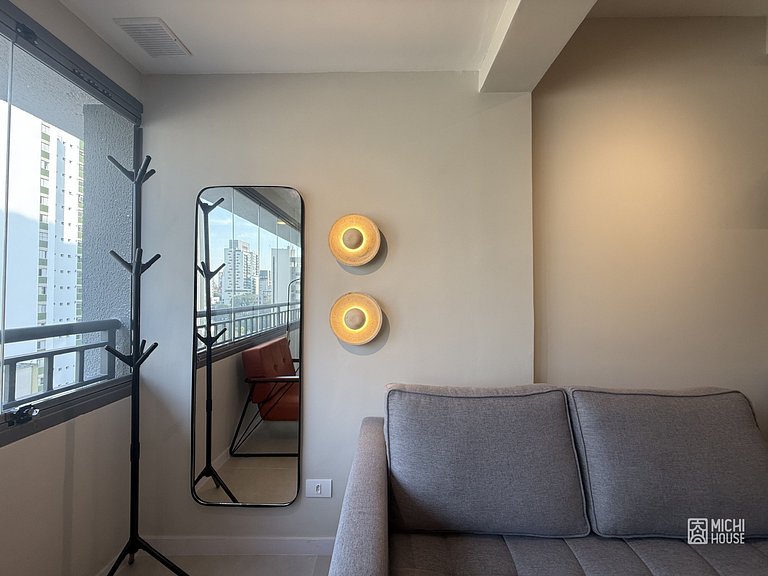 Lindo Studio Paraiso • Paulista • Ibirapuera • AC