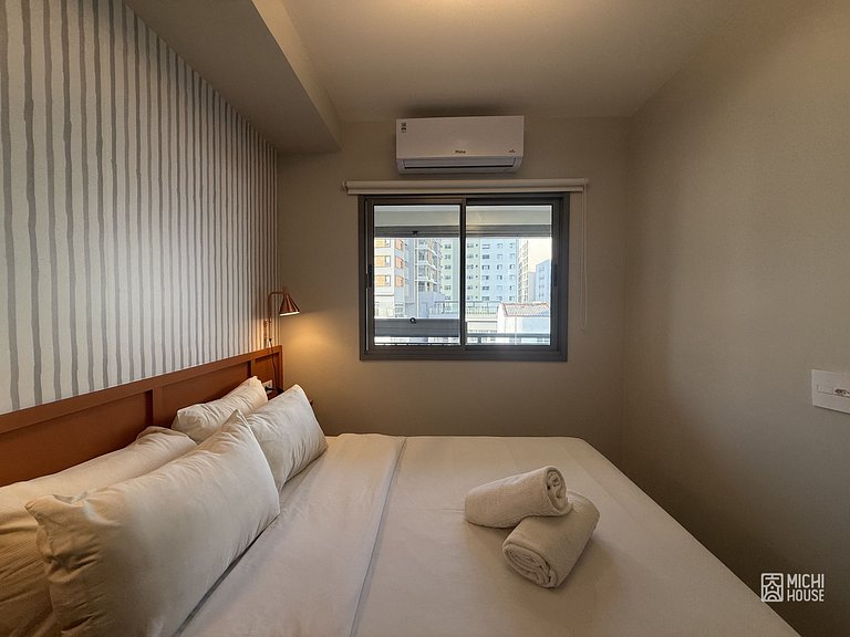 Lindo Studio Paraiso • Paulista • Ibirapuera • AC