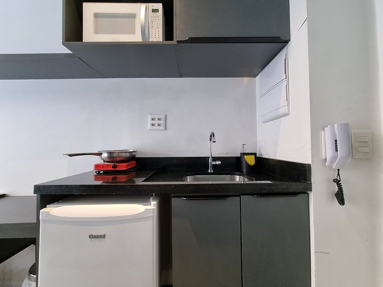 Descolado Studio Metro/Santa Casa com Ar/Wifi
