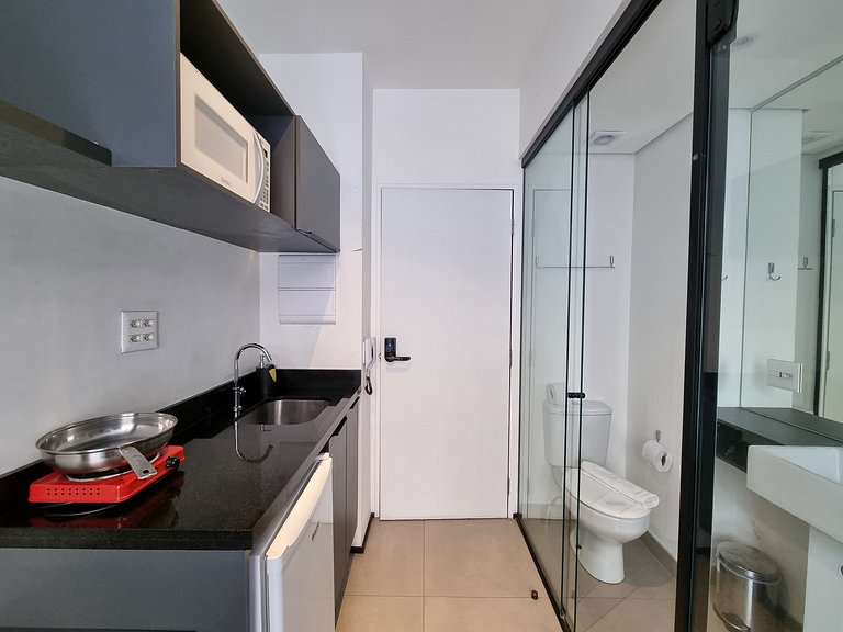 Descolado Studio Metro/Santa Casa com Ar/Wifi