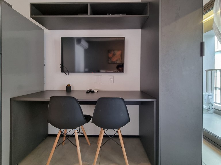 Incrivel Studio Jardins/Rebouças/HC com Ar/Wifi