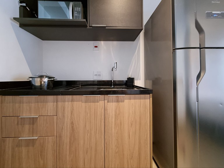 Incrivel Studio Jardins/Rebouças/HC com Ar/Wifi
