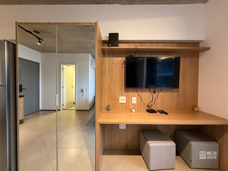 Magnifico Studio Metro Oscar Freire/HC com Ar/Wifi