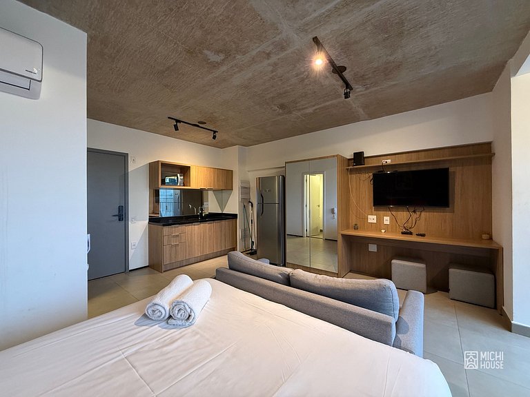 Magnifico Studio Metro Oscar Freire/HC com Ar/Wifi