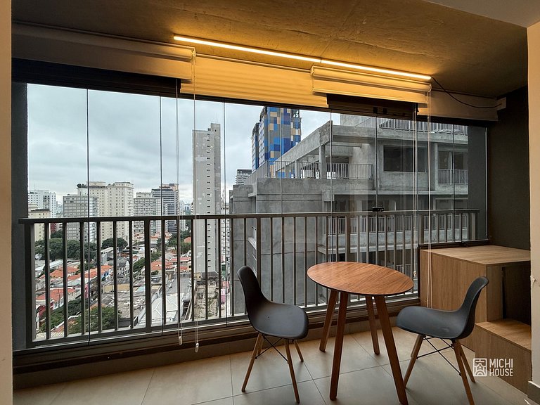 Magnifico Studio Metro Oscar Freire/HC com Ar/Wifi