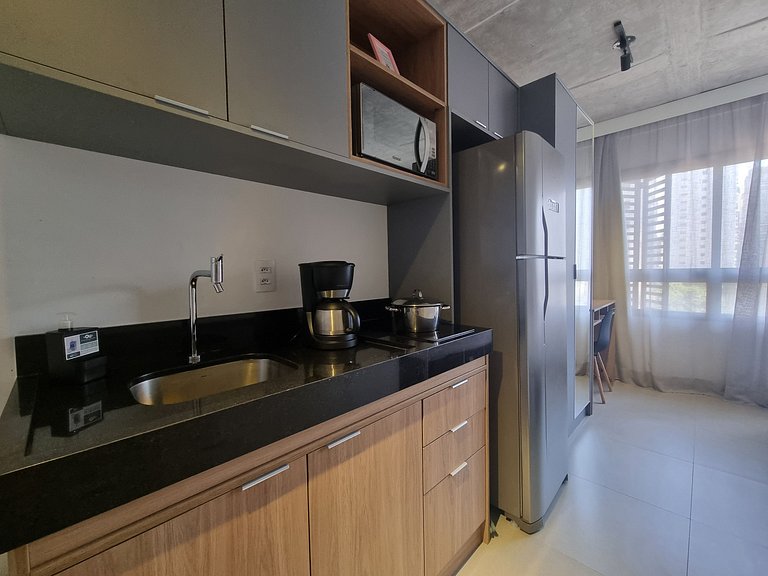 Maravilhoso Studio Jardins/Augusta Ar/Wifi