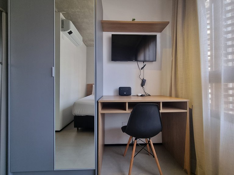Maravilhoso Studio Jardins/Augusta Ar/Wifi