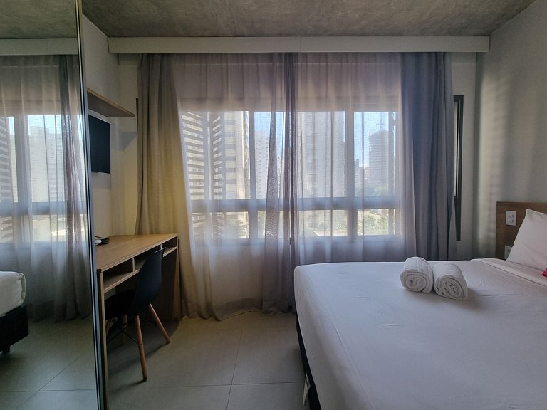 Maravilhoso Studio Jardins/Augusta Ar/Wifi