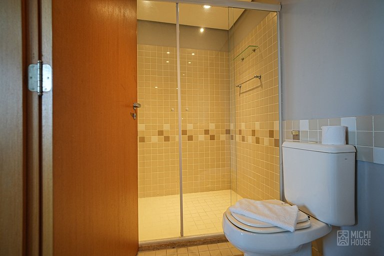 Moderno Flat Executivo • Alphaville • Ar • Wifi