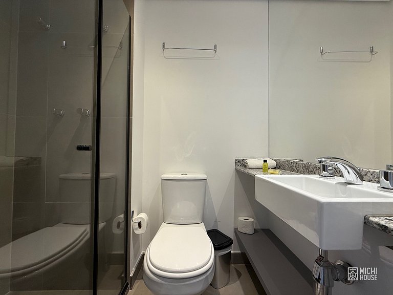 Maravilhoso Studio Moema Av Ibirapuera com Ac/Wifi