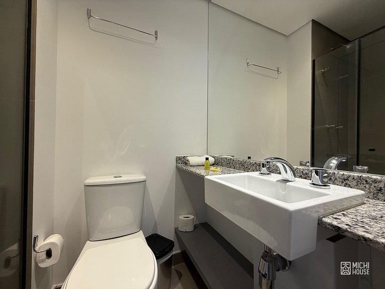 Maravilhoso Studio Moema Av Ibirapuera com Ac/Wifi