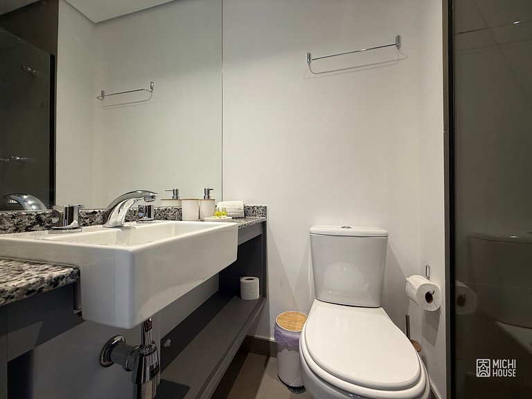 Maravilhoso Studio Moema Av Ibirapuera com Ar/Wifi