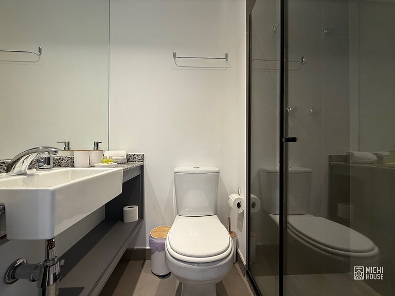Maravilhoso Studio Moema Av Ibirapuera com Ar/Wifi