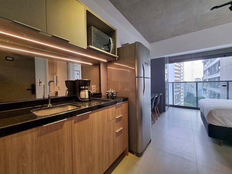 Maravilhoso Studio Metro Paraiso Vista Incrivel