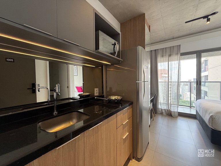 Maravilhoso Studio Metro Paraiso Vista Incrivel