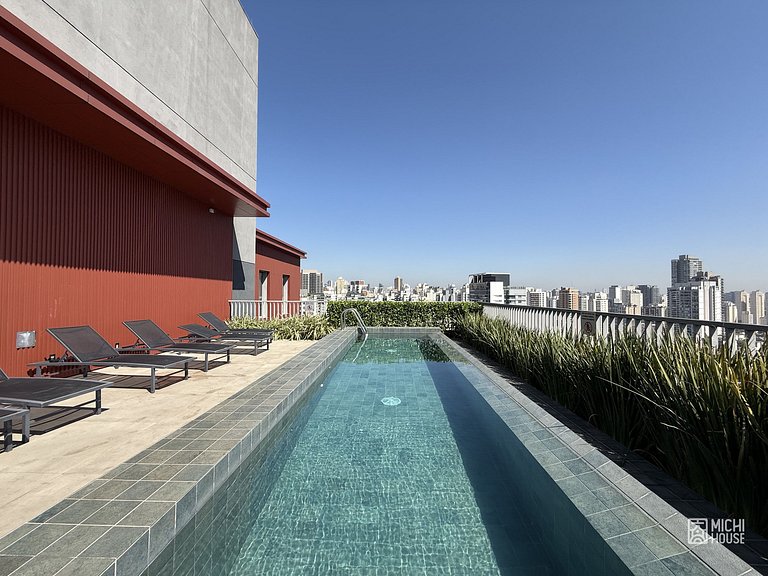 Studios Vn Turiassu •   100m Allianz Parque • Lazer Completo