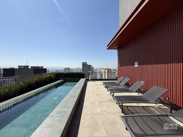 Studios Vn Turiassu •   100m Allianz Parque • Lazer Completo