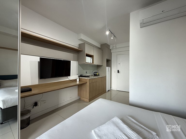 Fantastico Studio Metro Paraiso com Ar/Wifi