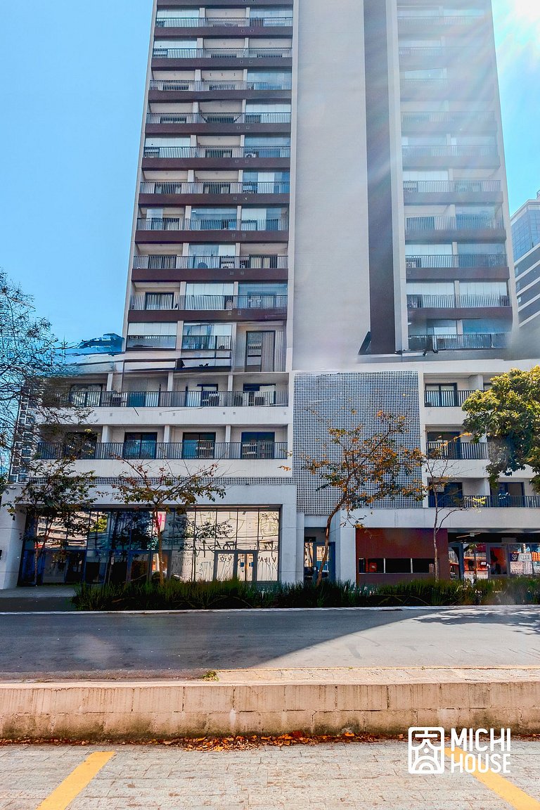 Studio a 2 min Metro Paraiso • Paulista • com Ar