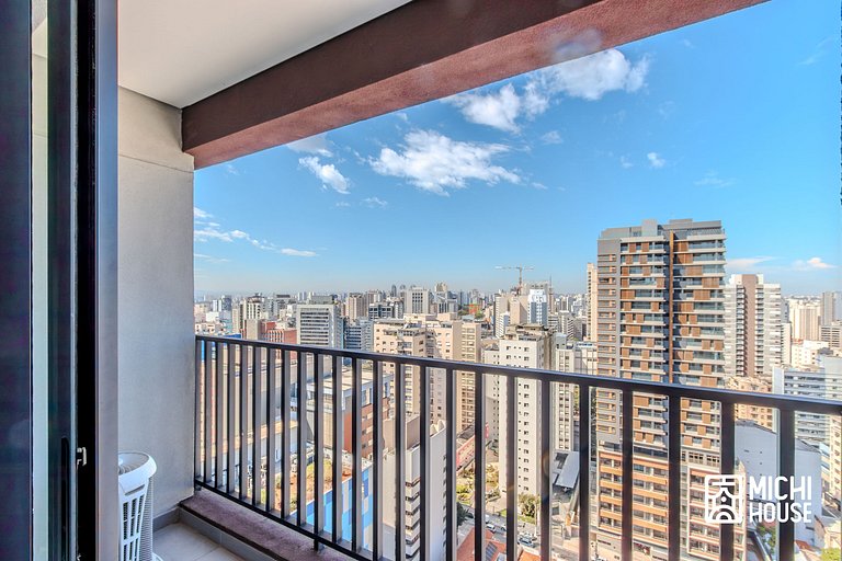 Studio Metro Paraiso • Paulista • Lazer completo