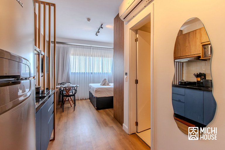 Spectacular Studio Metro Paraiso AC/WF Incredible View