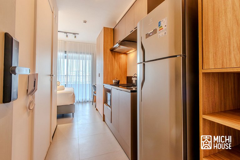 Studio Ibirapuera • Metro Sta Cruz • AC • WIFI