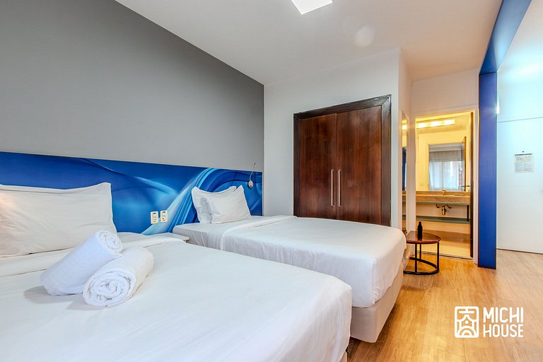 Apartamento Executivo Alphaville • Pratico • Ar