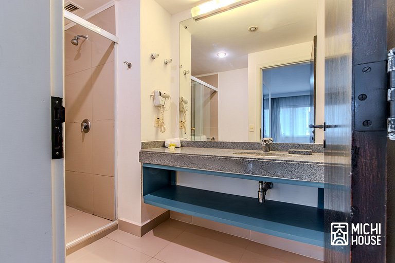 Apartamento Executivo Alphaville • Pratico • Ar