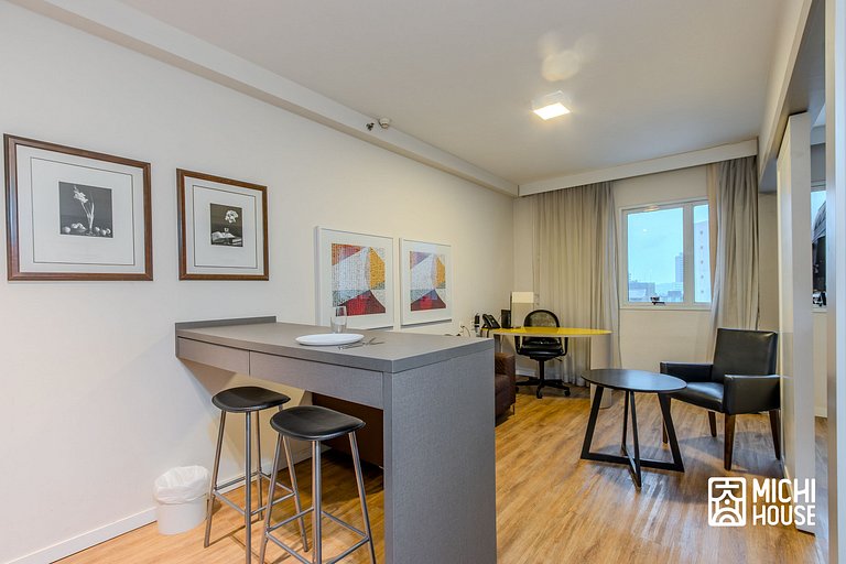 Executivo Pratico • Centro Alphaville • Ar • Wifi