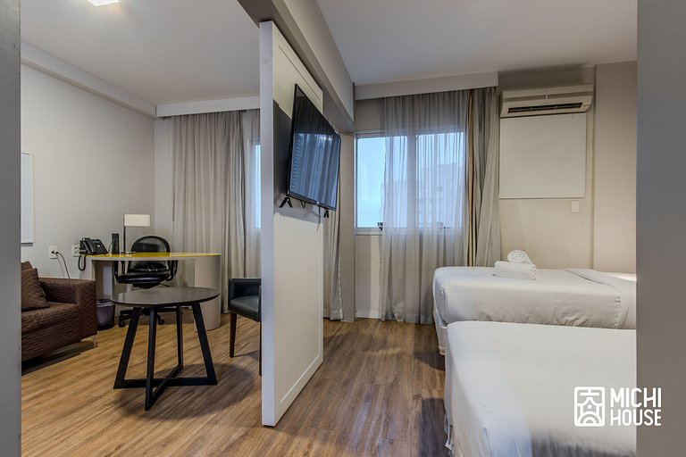 Executivo Pratico • Centro Alphaville • Ar • Wifi